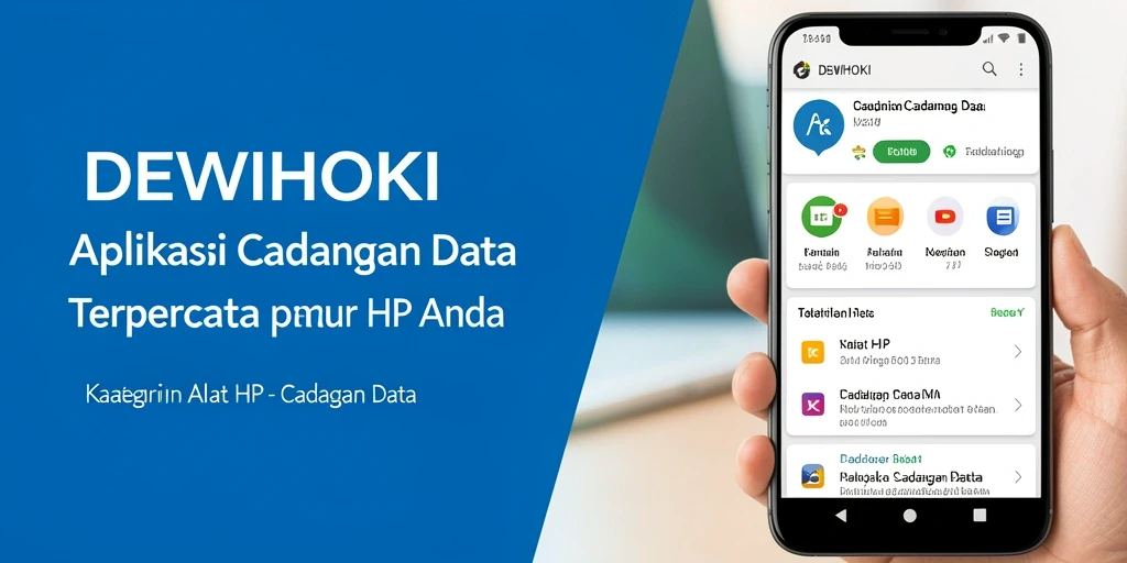 Antarmuka DEWIHOKI yang sederhana dan efektif untuk pencadangan data.