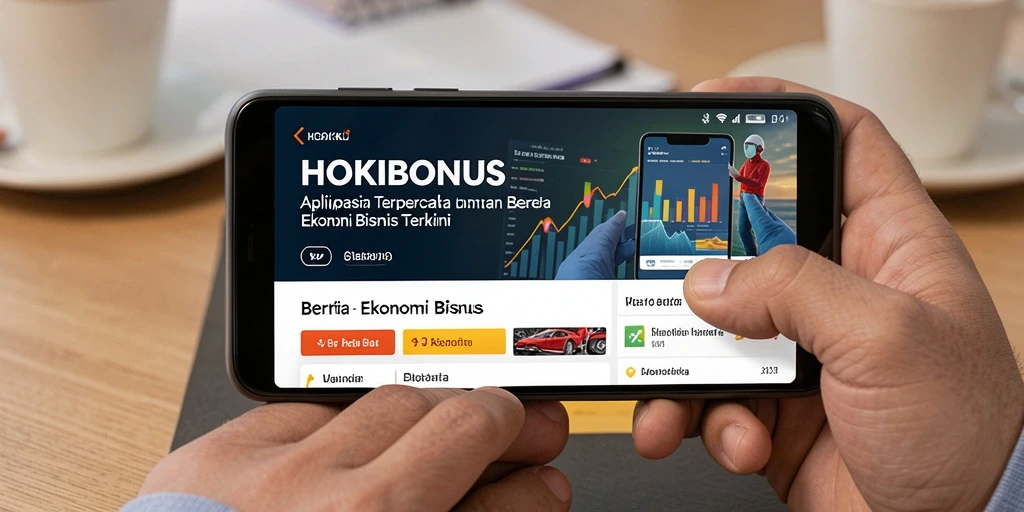 Tampilan antarmuka aplikasi HOKIBONUS yang informatif dan mudah dipahami.