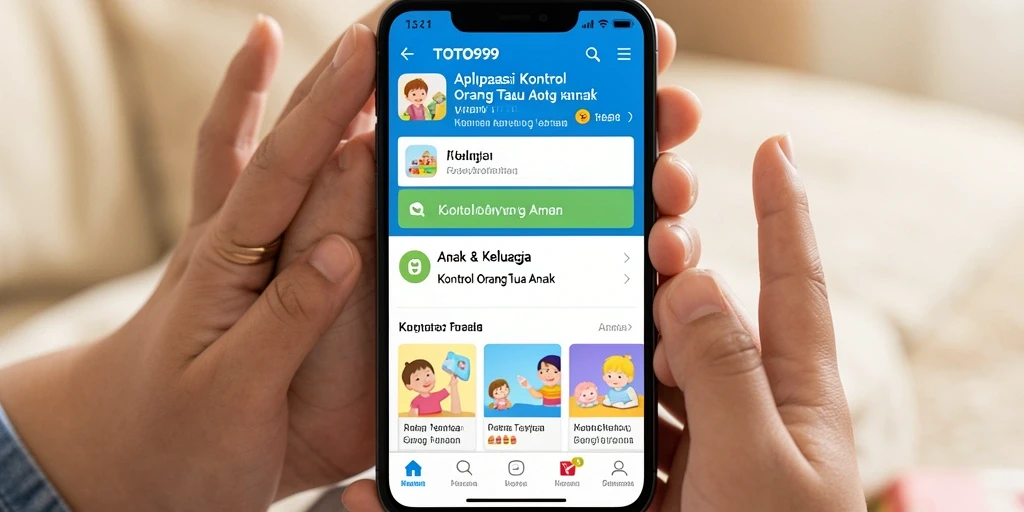 Antarmuka TOTO99 yang mudah digunakan untuk kontrol orang tua.