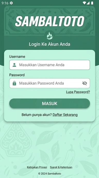Masuk ke Akun Sambaltoto dengan Mudah dan Cepat